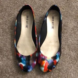 Lower East Side Multi Color Glossy Flats